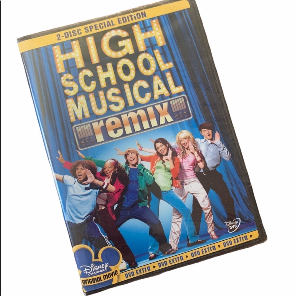 Disney High School Musical Remix DVD - Blue and Gold